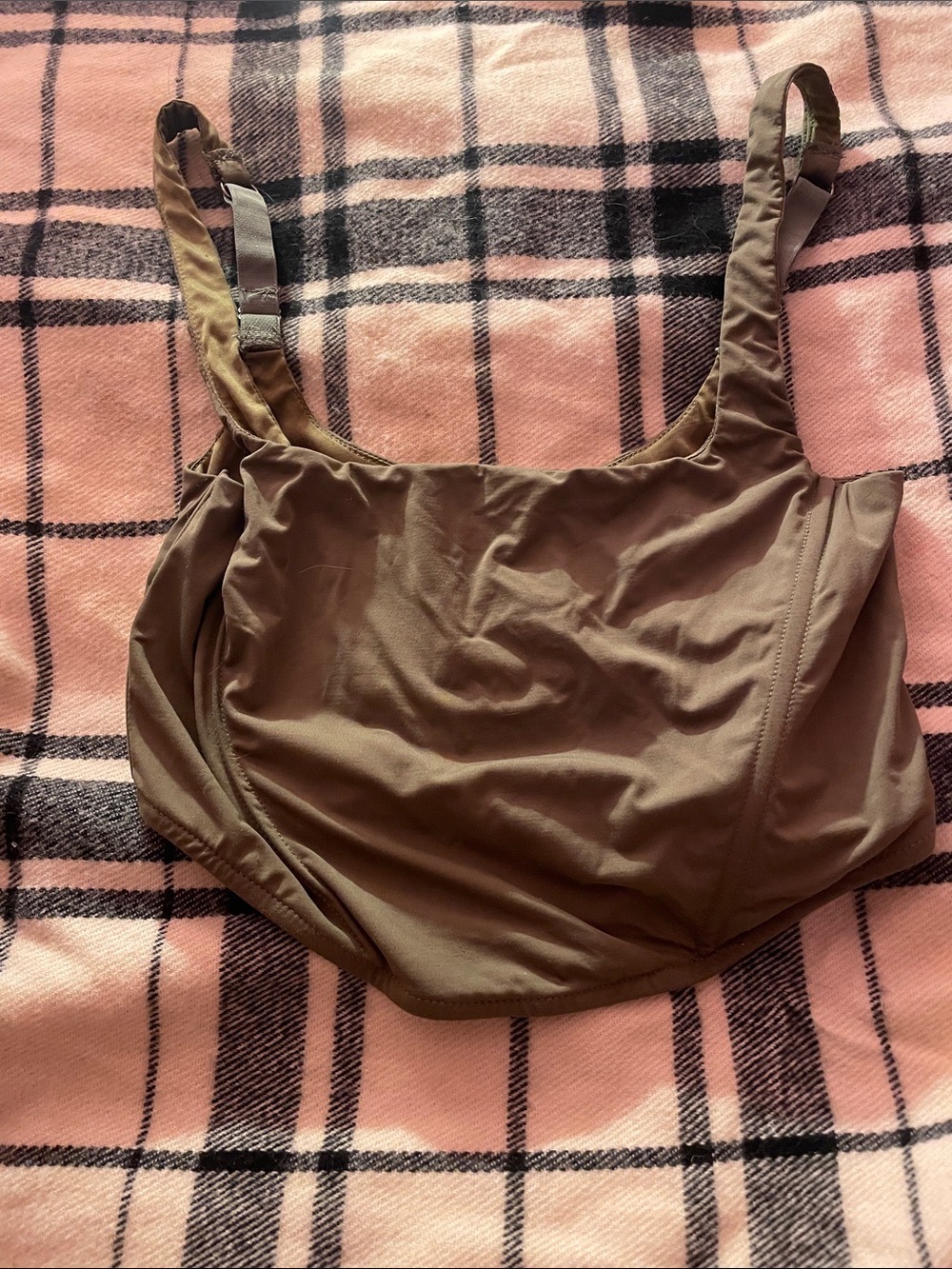 Audrey 3+1 Olive Scoop Bralette